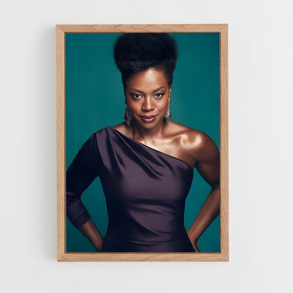 ap-viola davis-2 cadre Bois clair