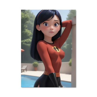 Poster Aventure Cartoonesque