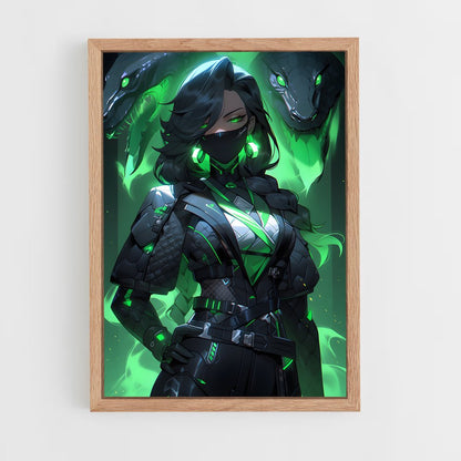 ap-viper-4 cadre Bois clair