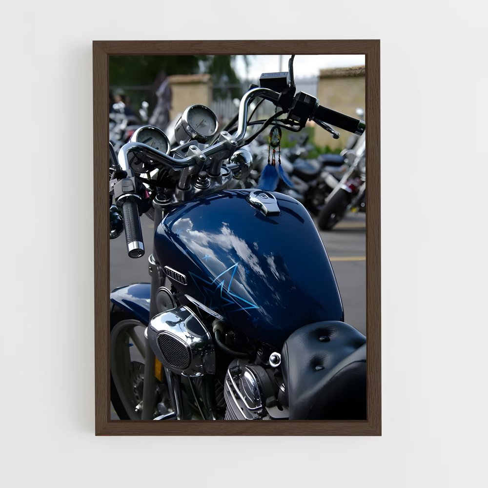 ap-virago 1100-2 cadre Bois foncé