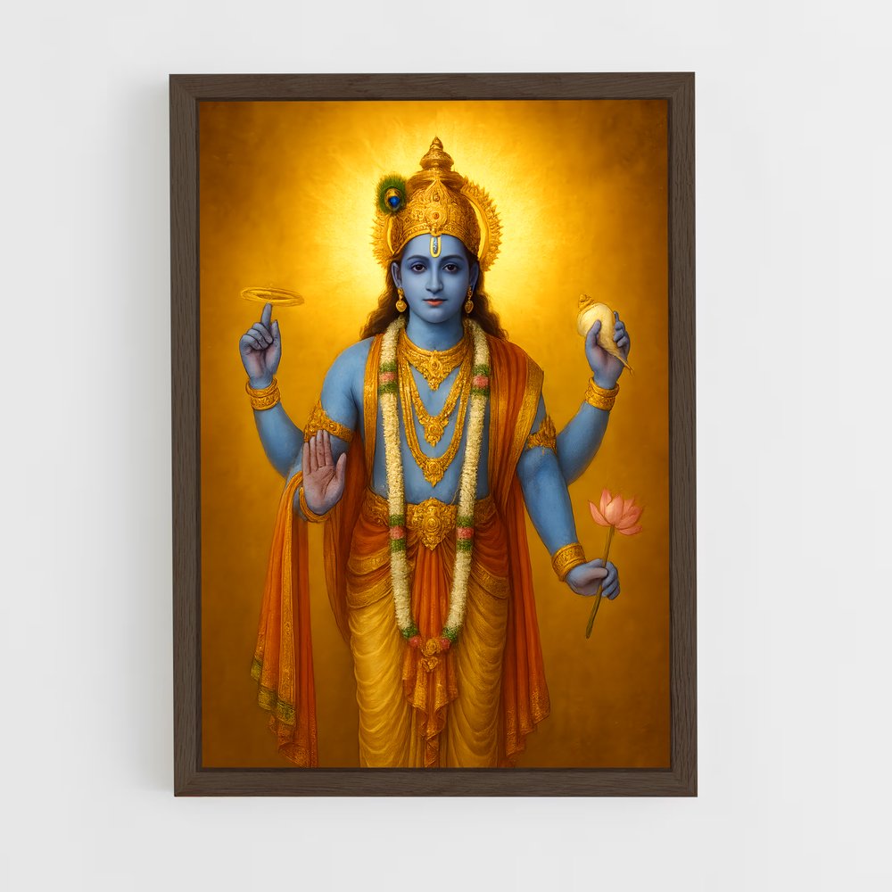 ap-vishnu-12 cadre Bois foncé