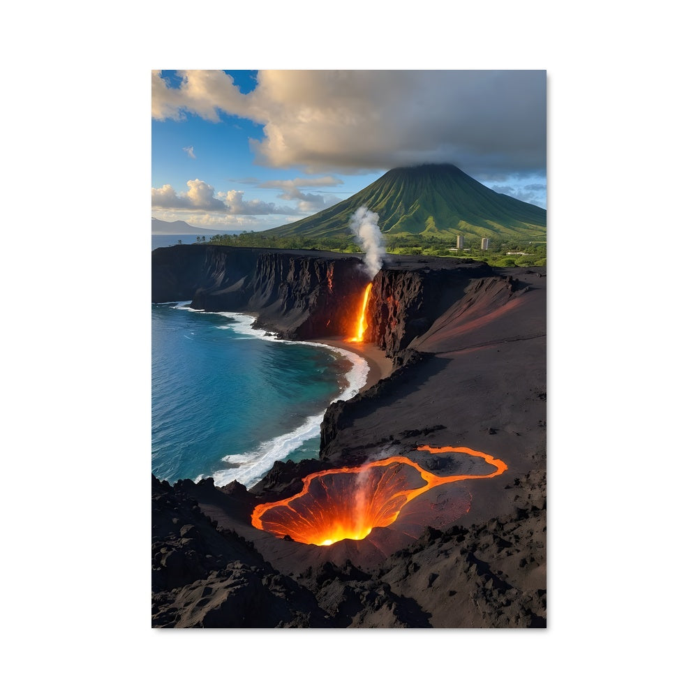 Poster L'Ile de Lave