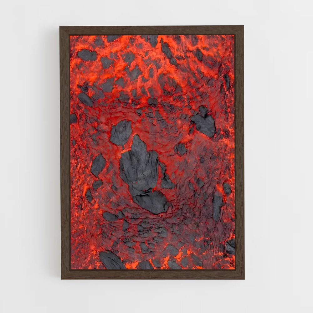 ap-volcanic rock-3 cadre Bois foncé