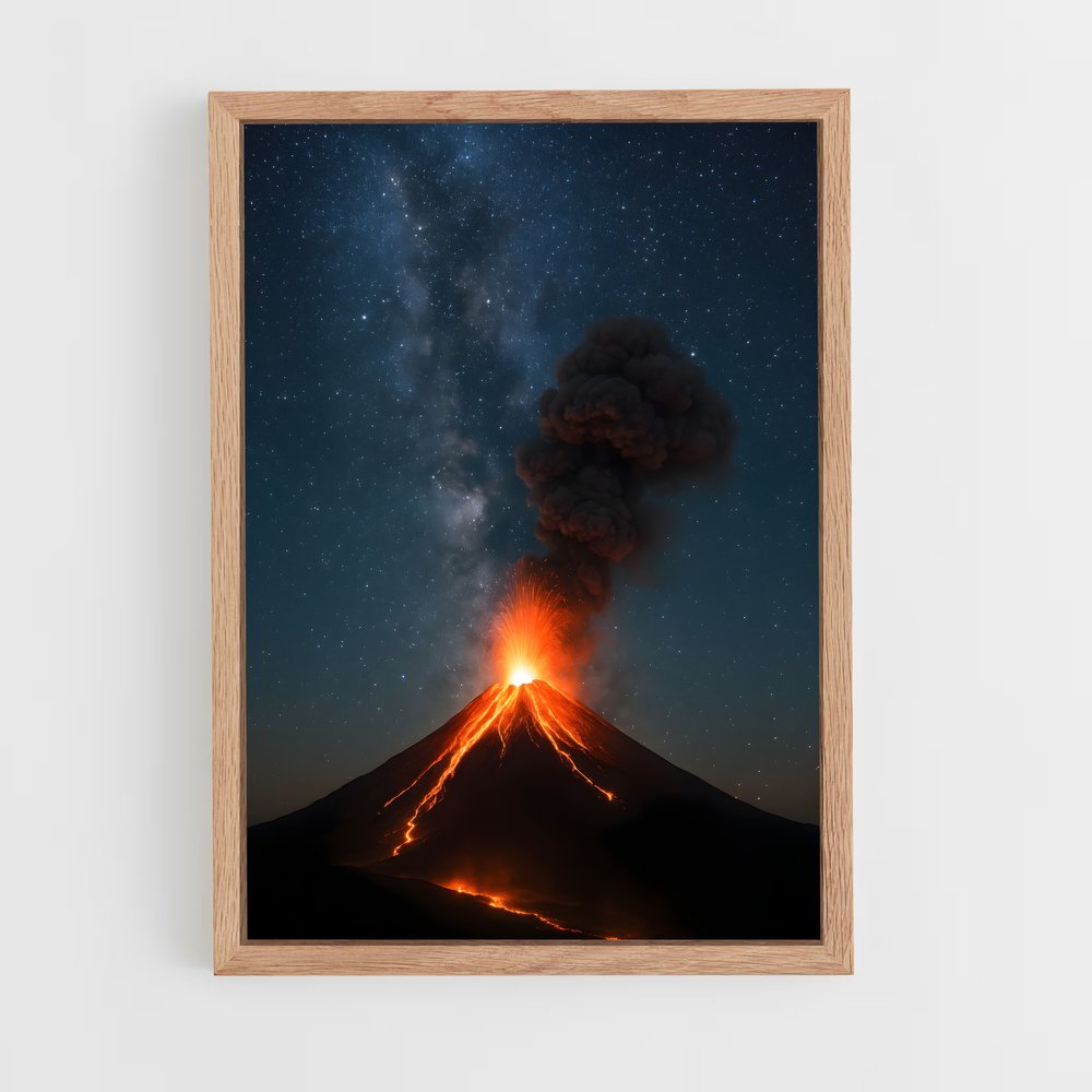 ap-volcanoes-14 cadre Bois clair