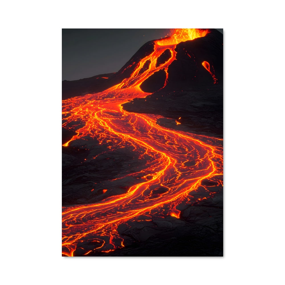 Poster Éruption Nocturne