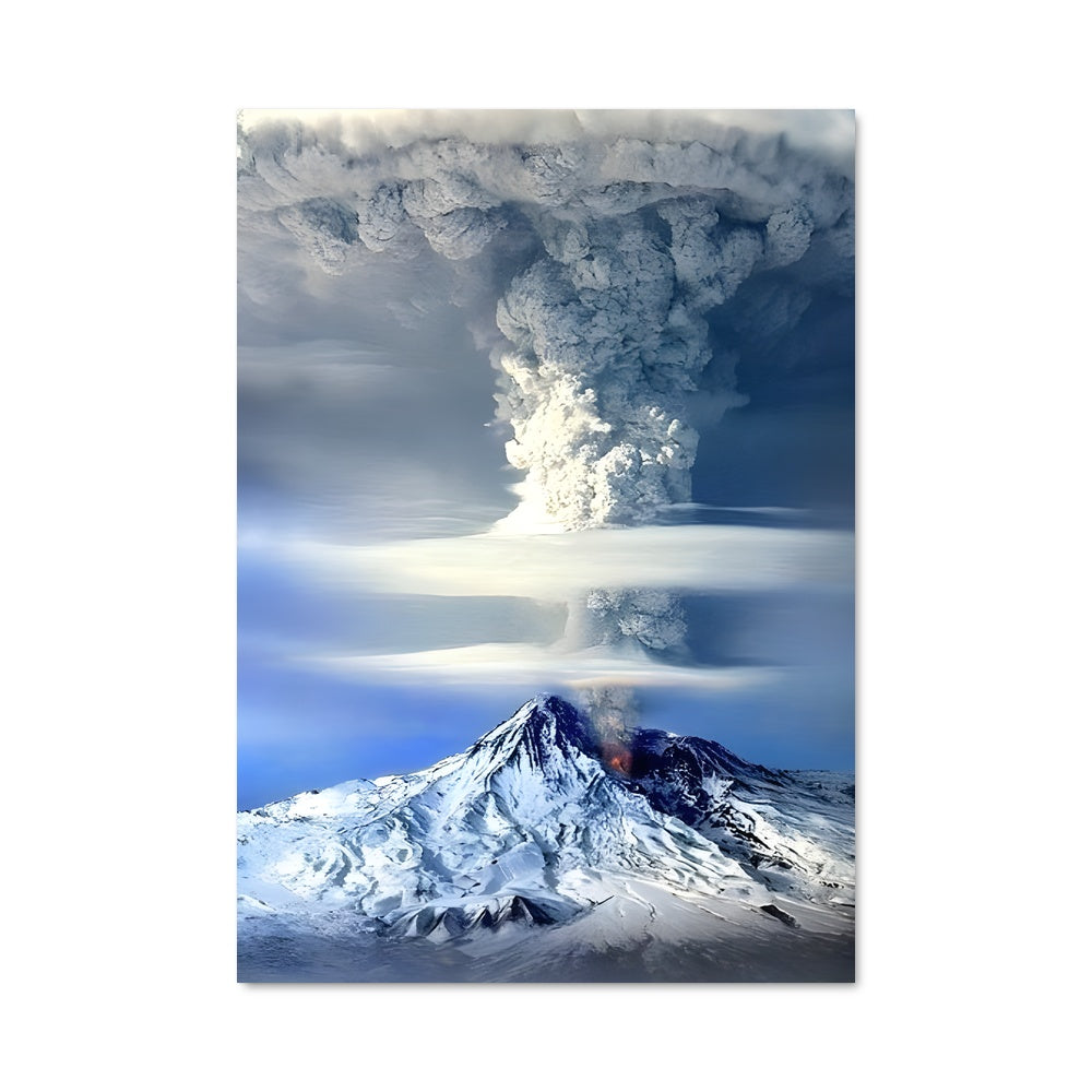 Poster Éruption Spectaculaire
