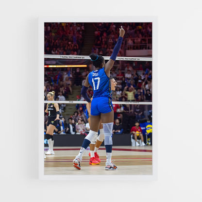 ap-volleyball world championships-5 cadre Blanc