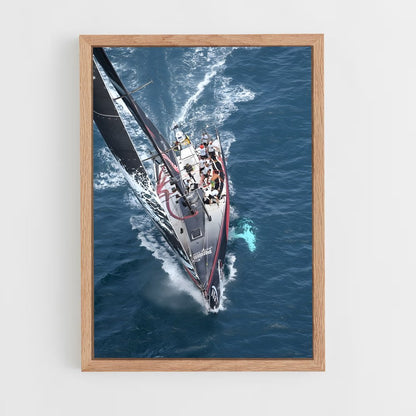 ap-volvo ocean race sailing-9 cadre Bois clair