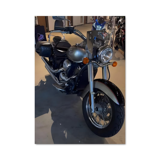 Poster Garage de Motards