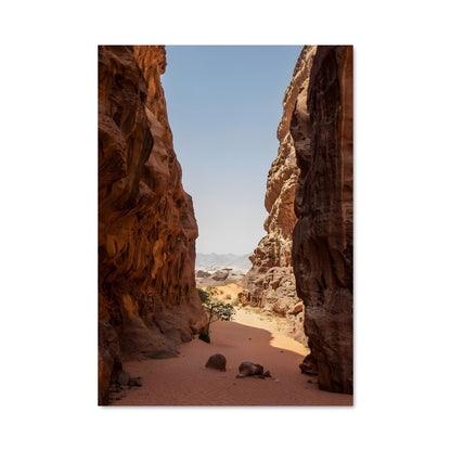 Poster Voyage dans le Canyon