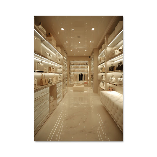 Poster Walk-in closet 24090