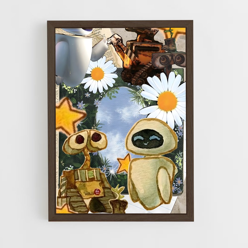 ap-wall-e-2 cadre Bois foncé