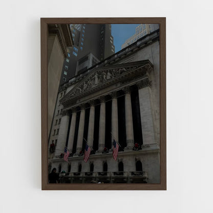 ap-wall street-2 cadre Bois foncé