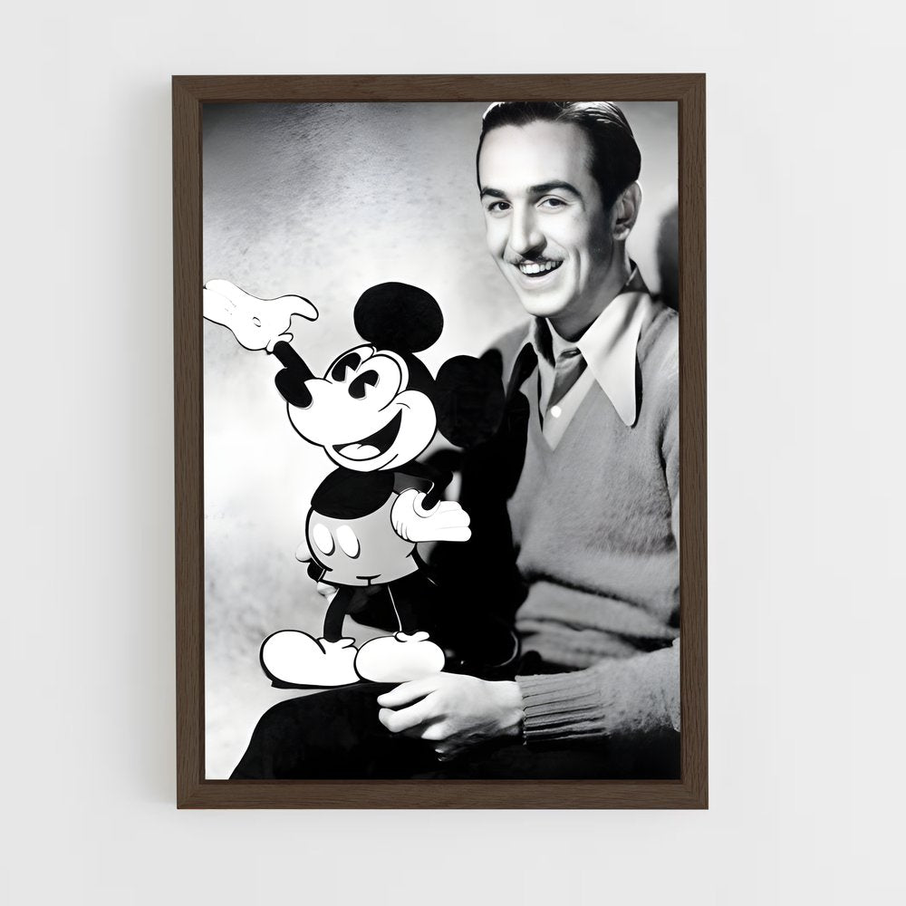 ap-walt disney-1 cadre Bois foncé