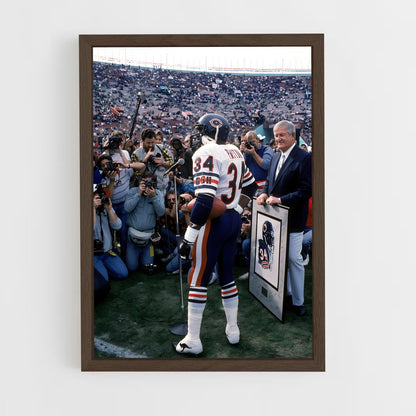 ap-walter payton-2 cadre Bois foncé