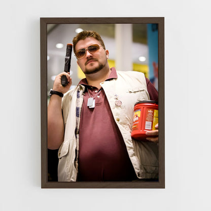 ap-walter sobchak-3 cadre Bois foncé