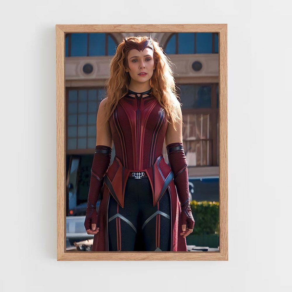 ap-wanda maximoff-7 cadre Bois clair