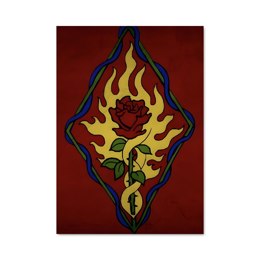 Poster Roses de la Guerre