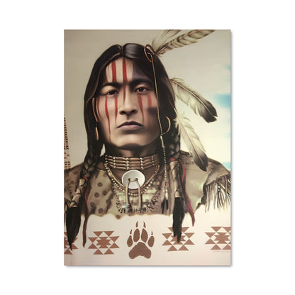 Poster Guerrier des Plumes