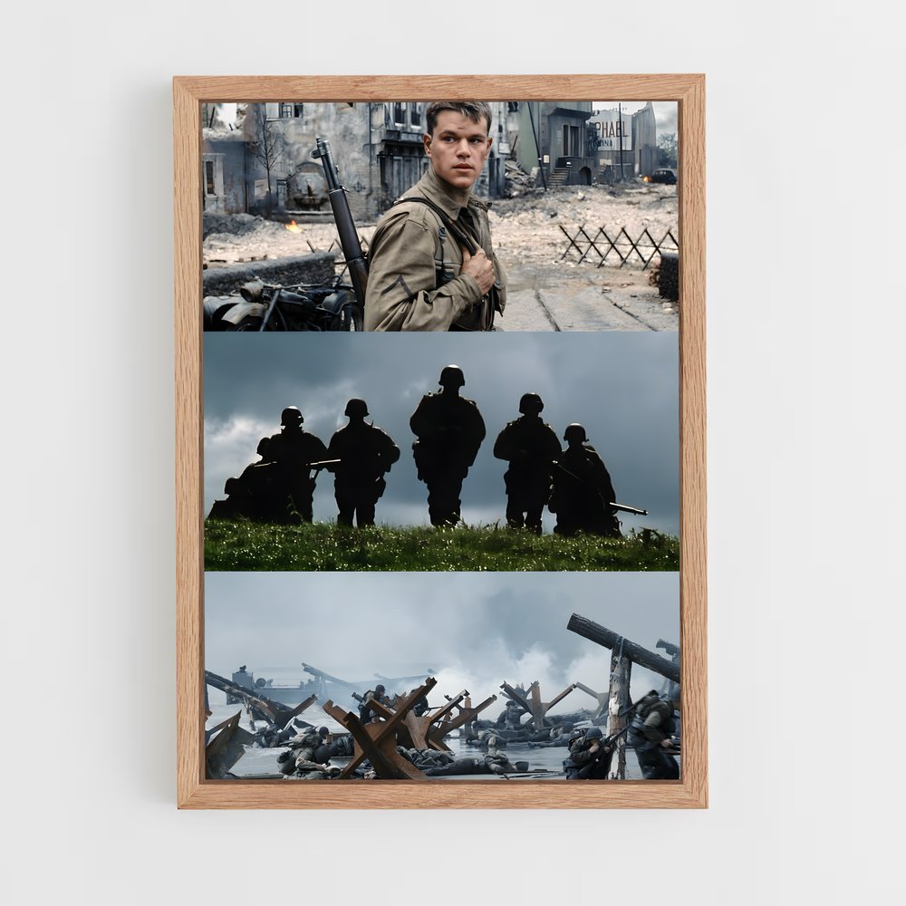 ap-war movie-8 cadre Bois clair