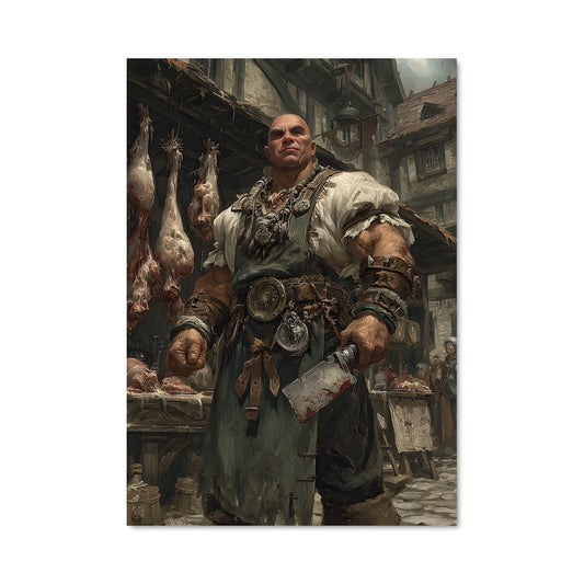 Poster Le Boucher de la Rue