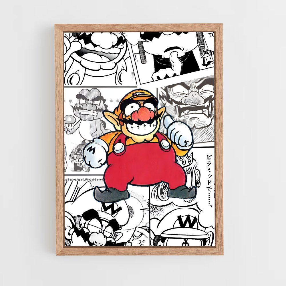 ap-wario-2 cadre Bois clair