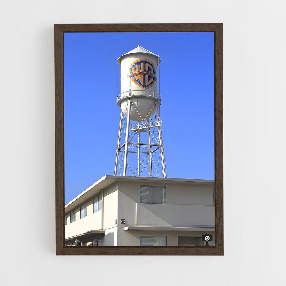 ap-warner bros-1 cadre Bois foncé