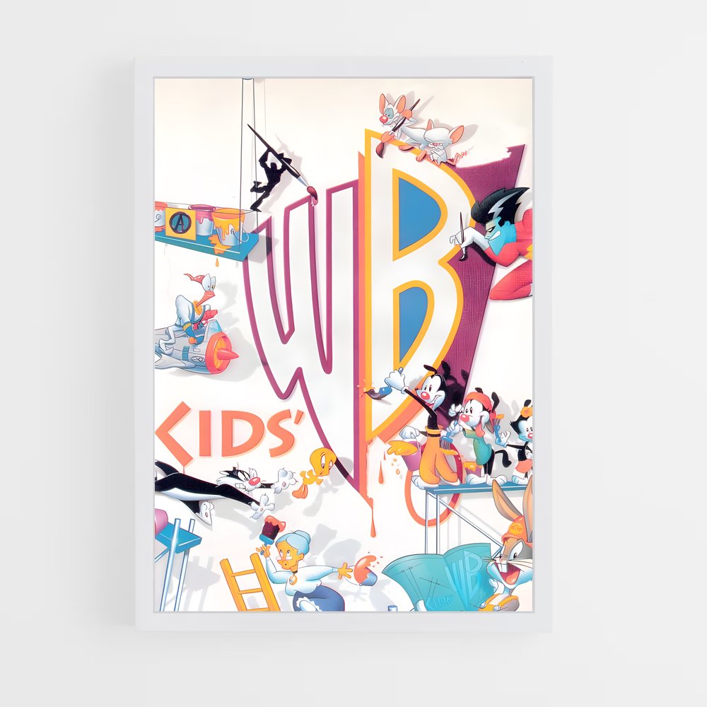 ap-warner bros-3 cadre Blanc