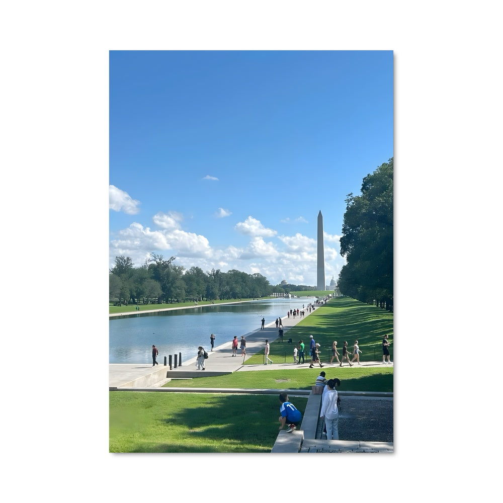 Poster Promenade au National Mall