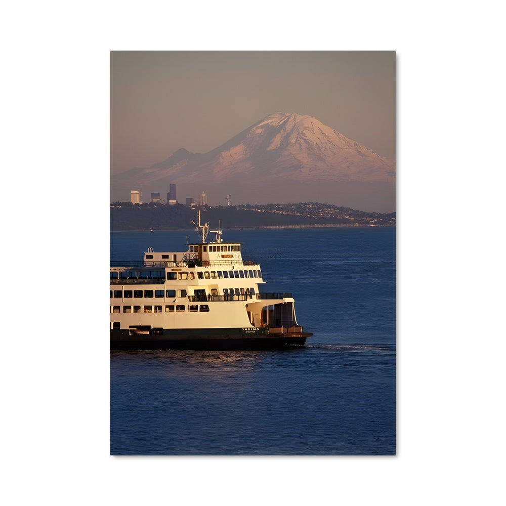 Poster Ferries et Montagnes