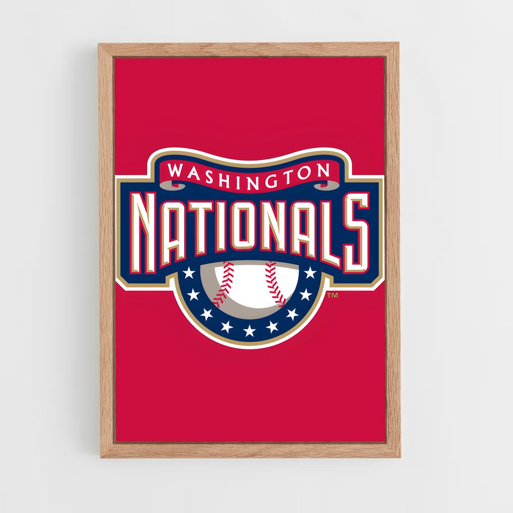ap-washington nationals-2 cadre Bois clair