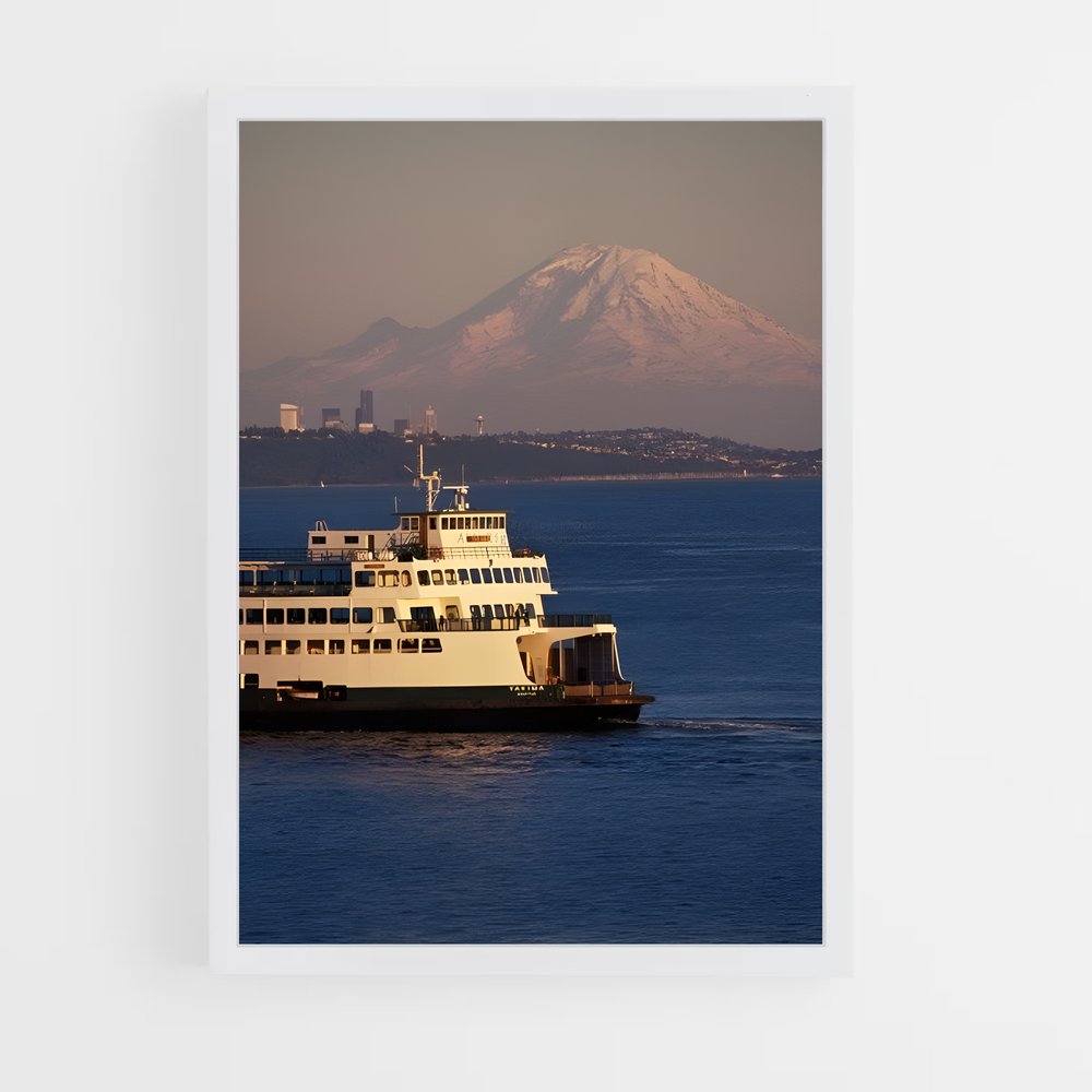ap-washington state ferries-1 cadre Blanc
