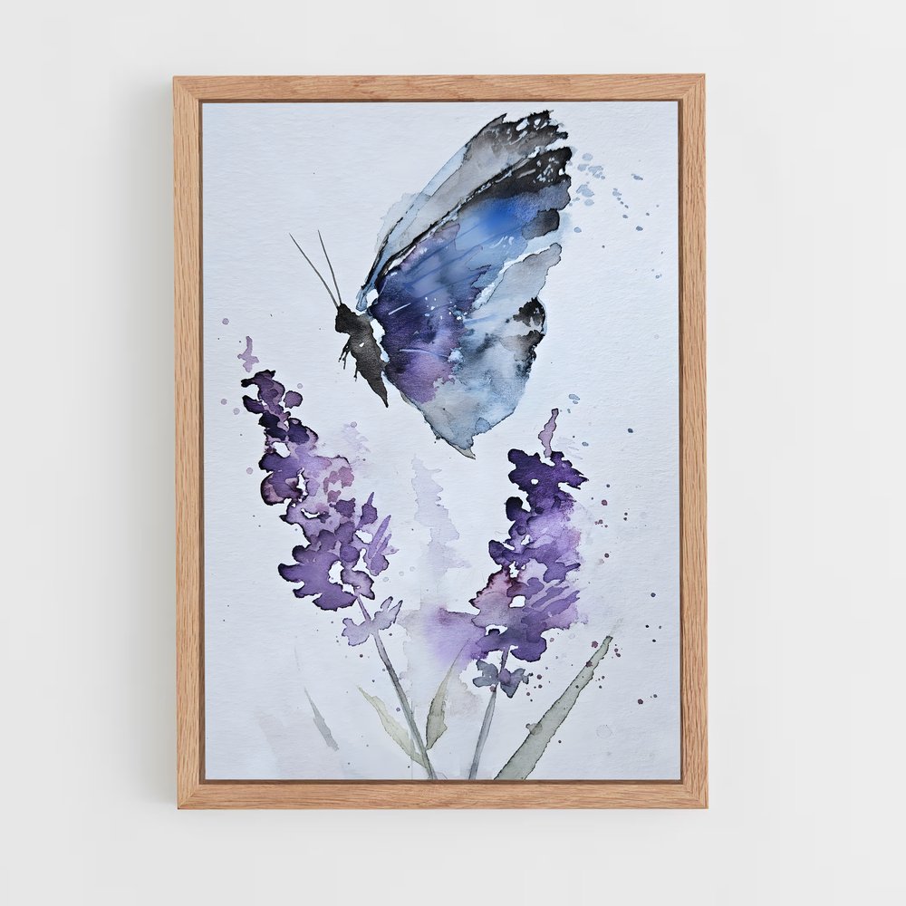 ap-watercolor-12 cadre Bois clair
