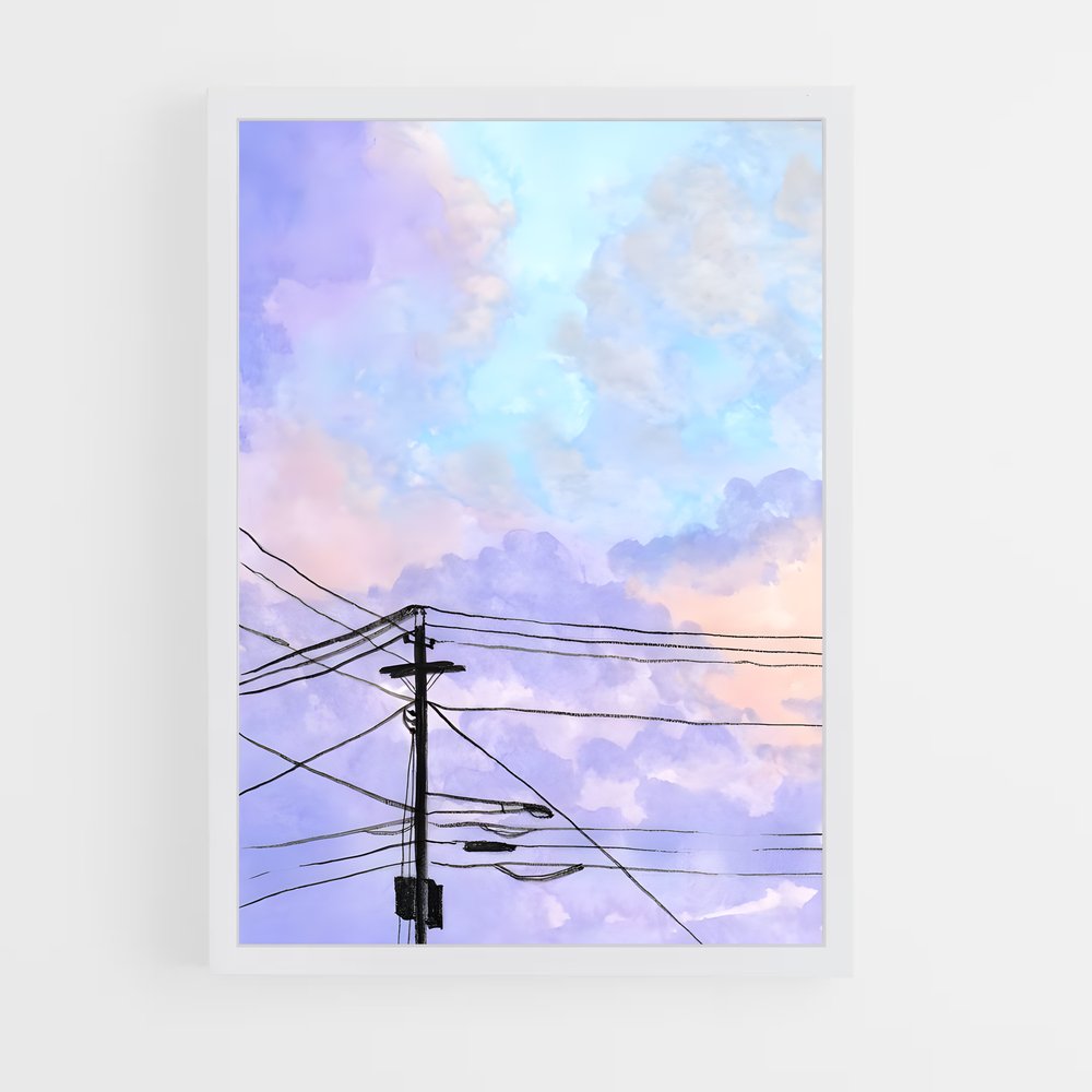 ap-watercolor-4 cadre Blanc
