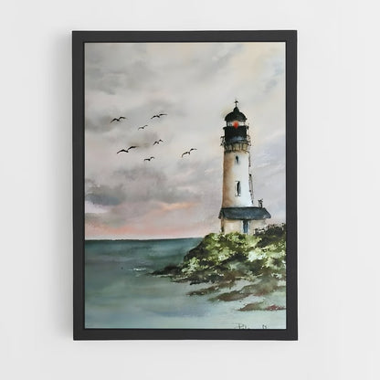 ap-watercolor-7 cadre Noir