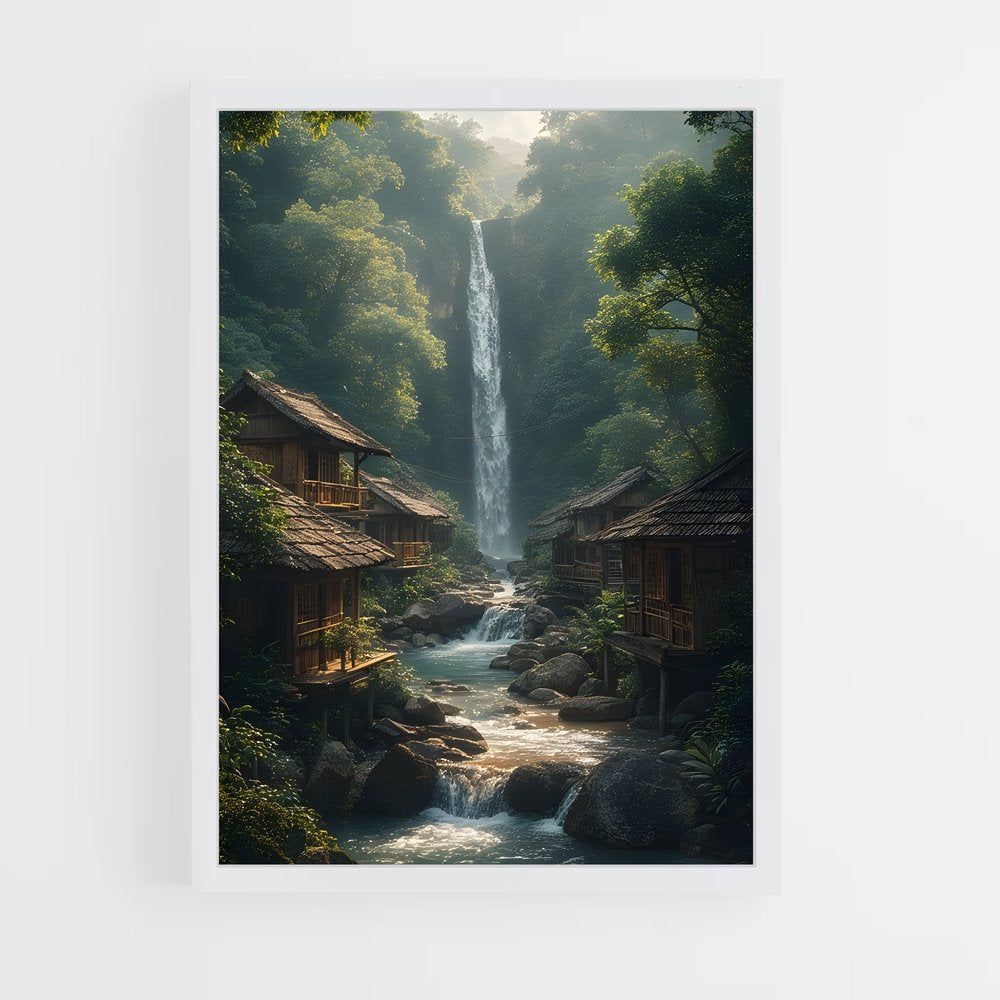 ap-waterfall-11 cadre Blanc