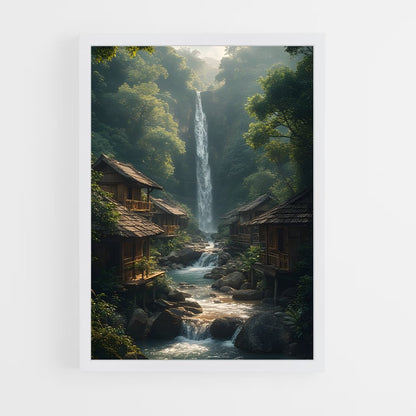 ap-waterfall-11 cadre Blanc