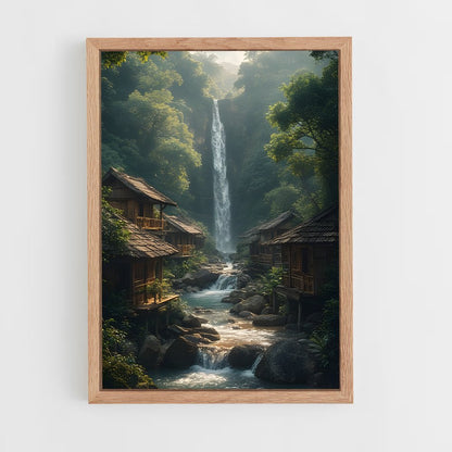 ap-waterfall-11 cadre Bois clair