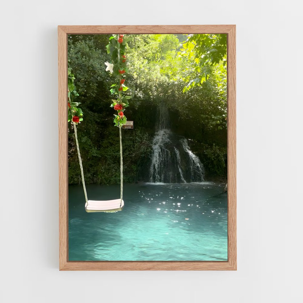 ap-waterfall-8 cadre Bois clair