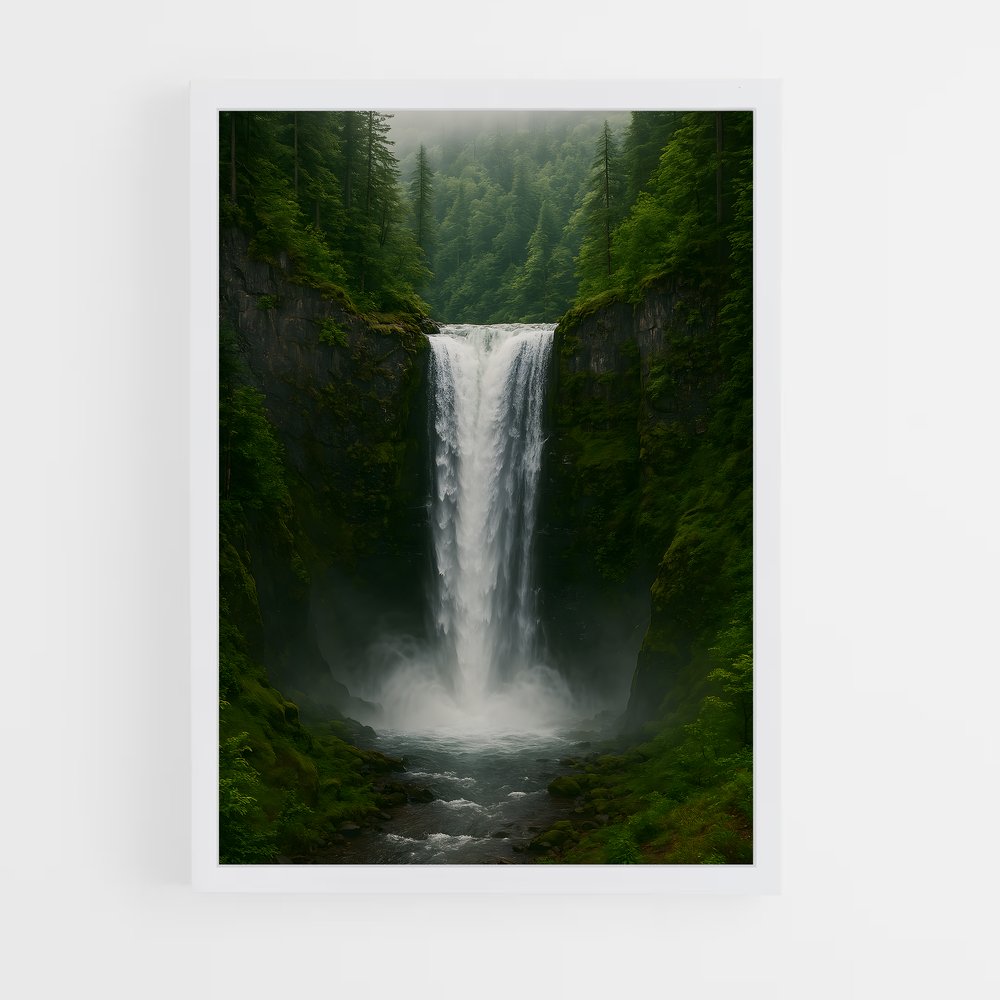 ap-waterfall-9 cadre Blanc