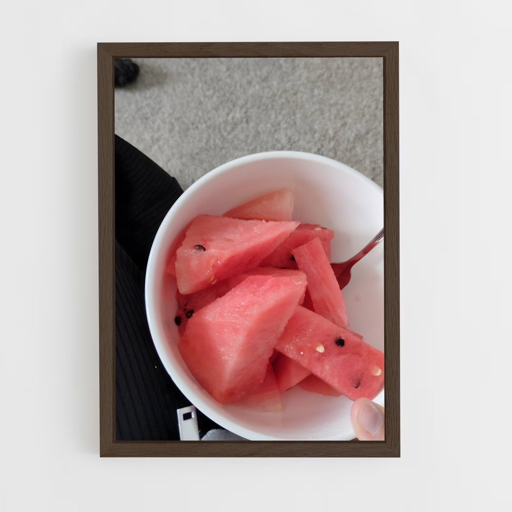 ap-watermelon-8 cadre Bois foncé