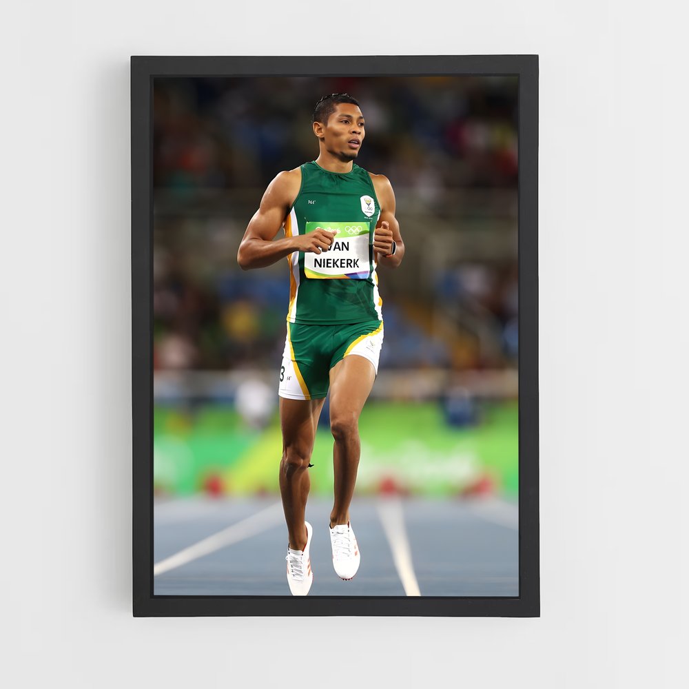 ap-wayde van niekerk-1 cadre Noir