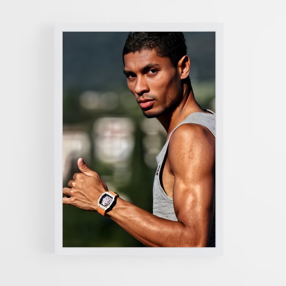 ap-wayde van niekerk-3 cadre Blanc
