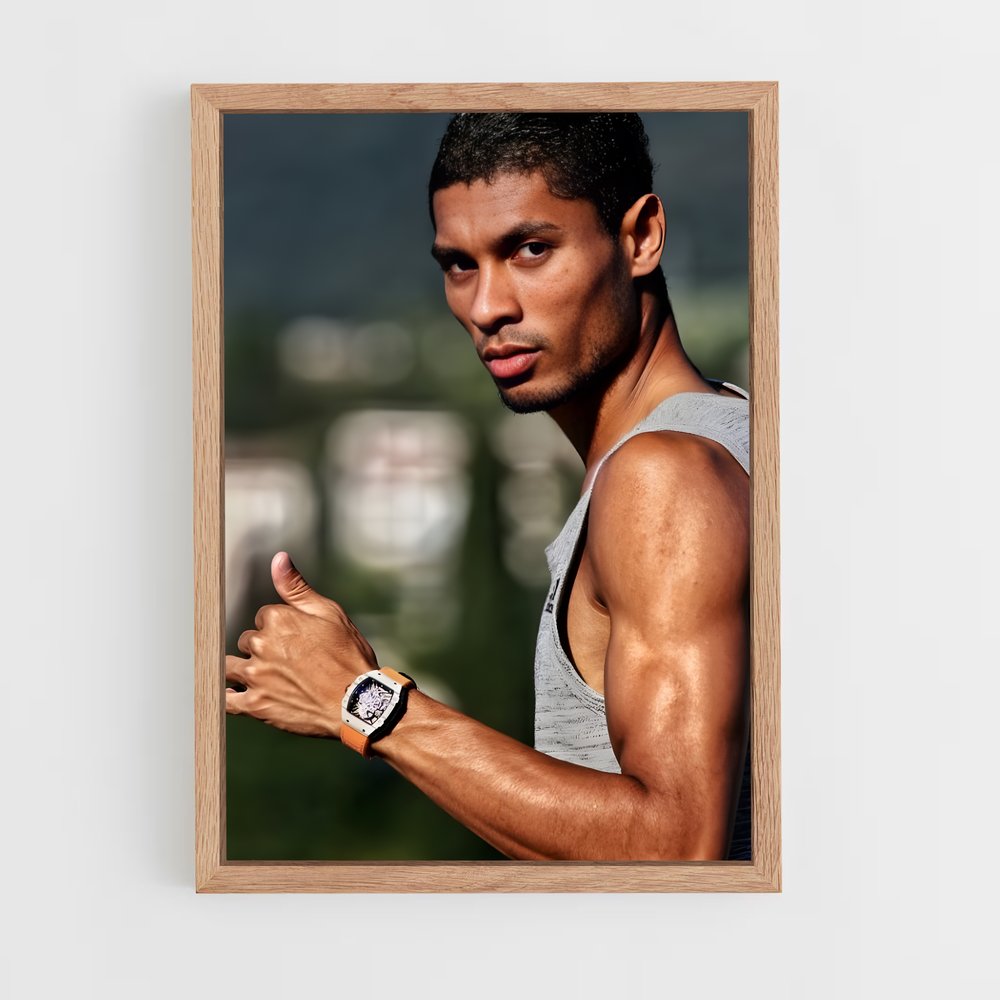 ap-wayde van niekerk-3 cadre Bois clair