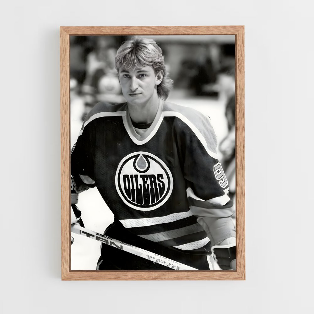ap-wayne gretzky-10 cadre Bois clair