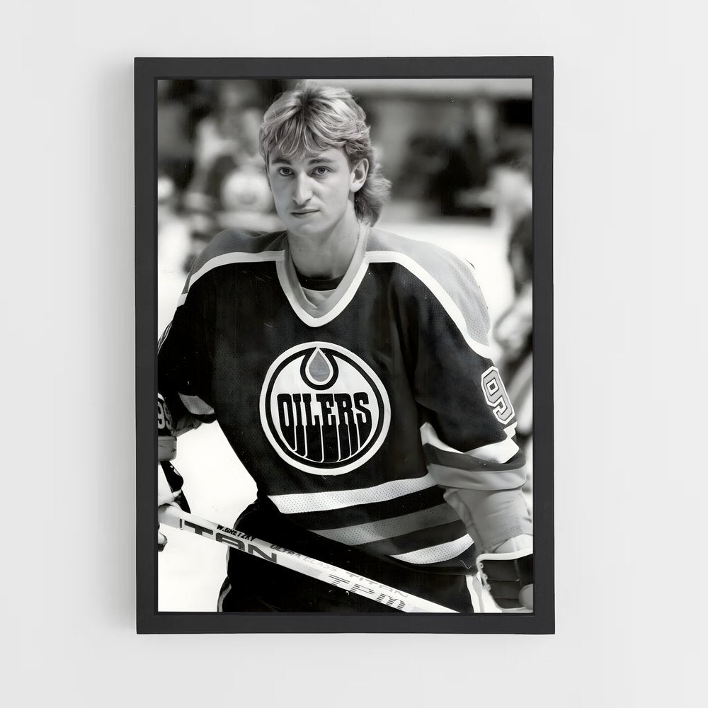 ap-wayne gretzky-10 cadre Noir