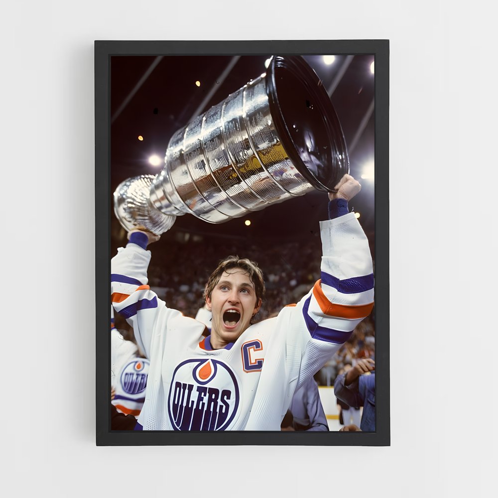 ap-wayne gretzky-9 cadre Noir