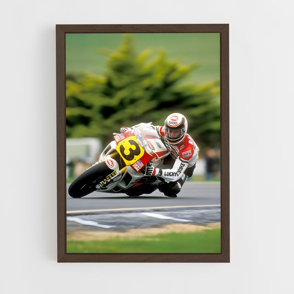 ap-wayne rainey-4 cadre Bois foncé