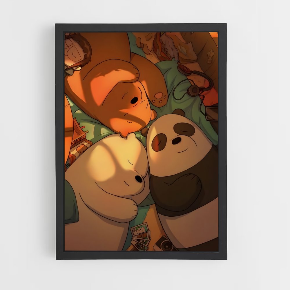 ap-we bare bears-1 cadre Noir