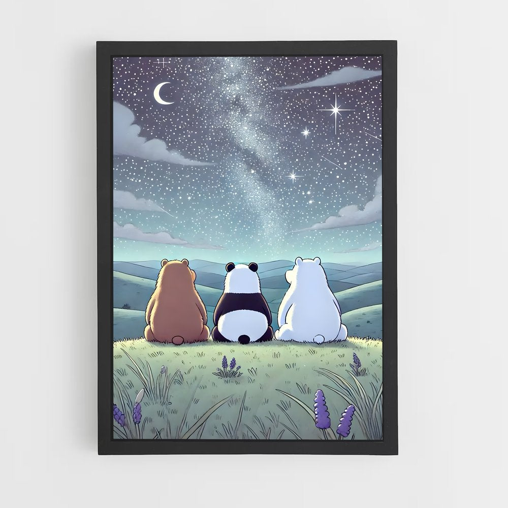 ap-we bare bears-5 cadre Noir